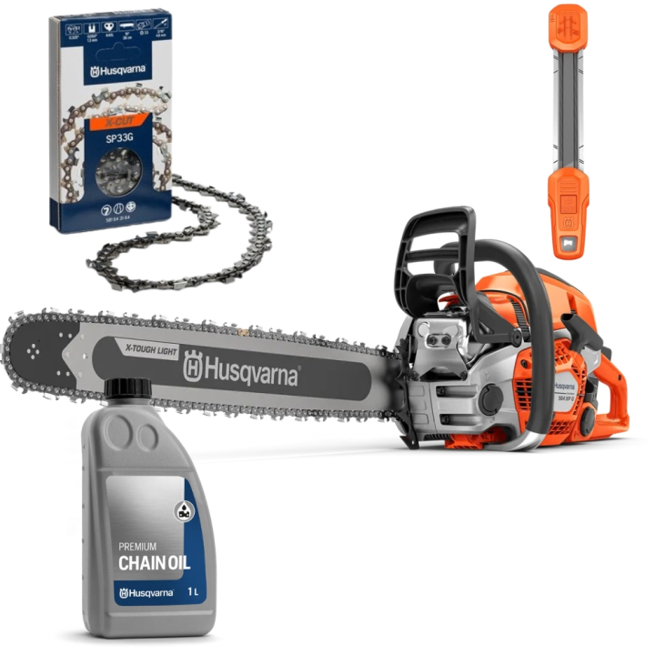 Husqvarna 564 XP G Fuel Inject Startpaket in der Gruppe Husqvarna Forst- und Garten produkte / Husqvarna Motorsägen / Profisägen bei GPLSHOP (9707116)