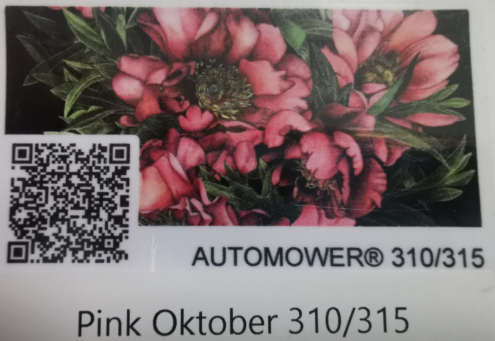 Folienset für den Automower 310/315 Pink Oktober in der Gruppe Zubehör roboter rasenmäher / Folienset bei GPLSHOP (am310-r23867369)