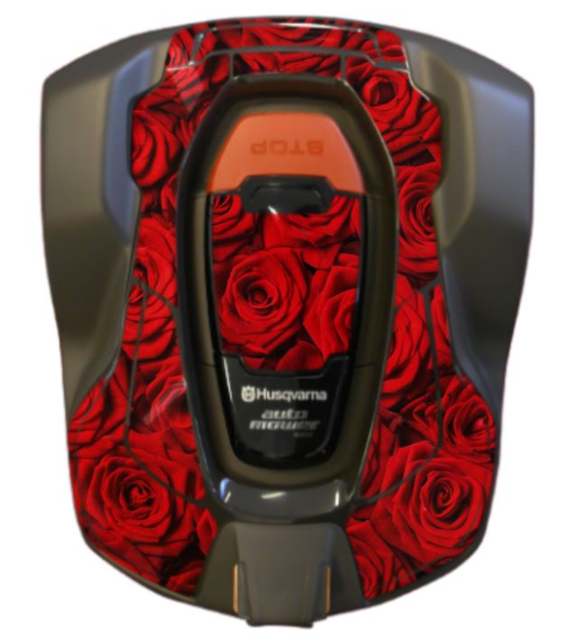 Folienset für den Automower 430X 2018-> Red Roses in der Gruppe Zubehör roboter rasenmäher / Folienset bei GPLSHOP (am430X-127002347)