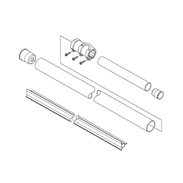 Rohr-Baugruppe-Schleife