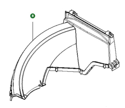 Auswurfrohre 5019675-01
