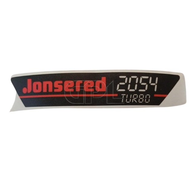 Aufkleber Jonsered 2054 Turbo