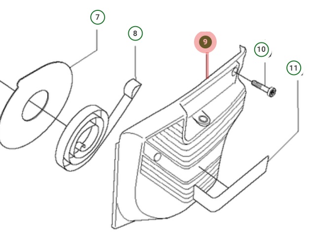 Anlasserabdeckung 5062558-02