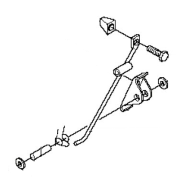 Bremsschloss Kpl, Clip,