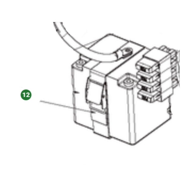 Batterieriemen, L=460