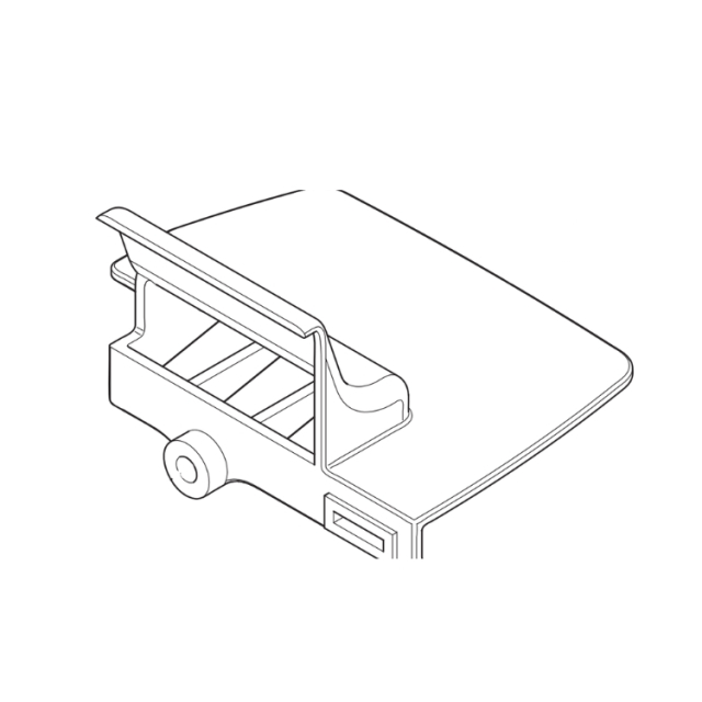 Platte, Schalldämpfer 5154121-01