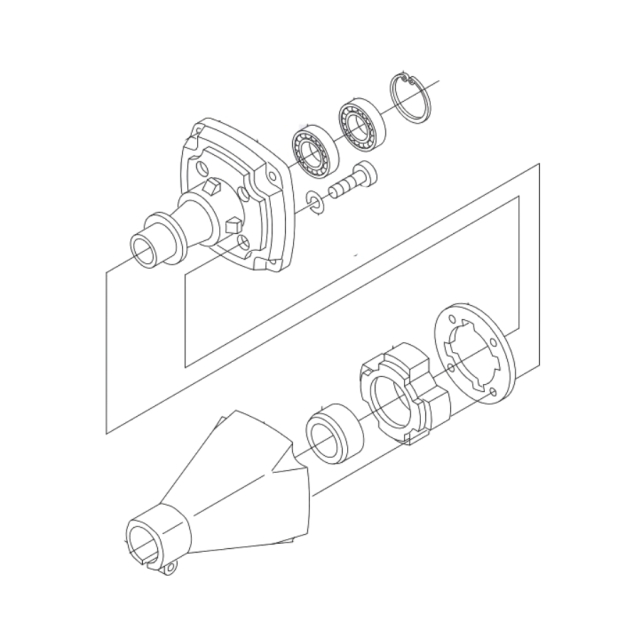 Kupplungsgehäuse Ass Y 5230958-01