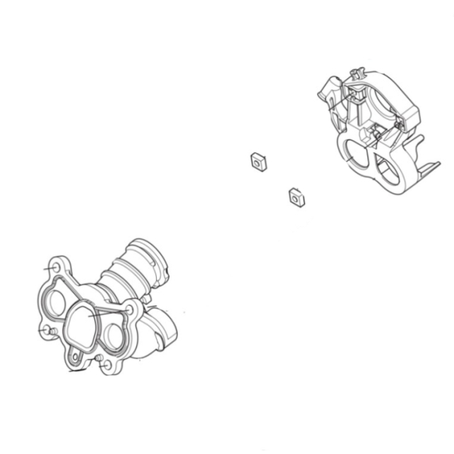 Einlassrohrbaugruppe Raven Standard 5311107-01