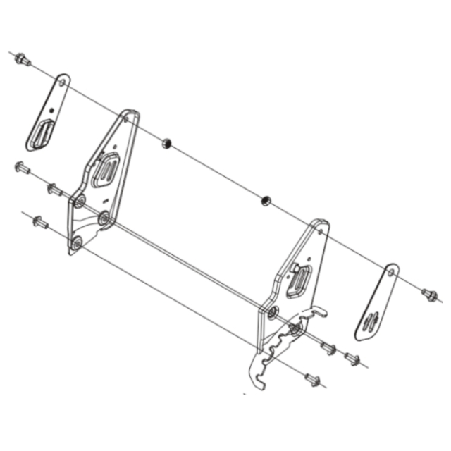 Griffhalterungsbaugruppe 5311467-48