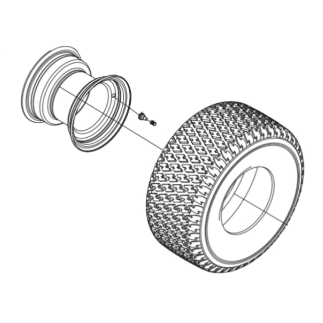 Radsatz TS 112, TS 114, TC 215T, TC 220T, TS 112, TS 114, TS 215T, TS 217T