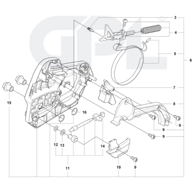 Kupplungsdeckel 564XPG