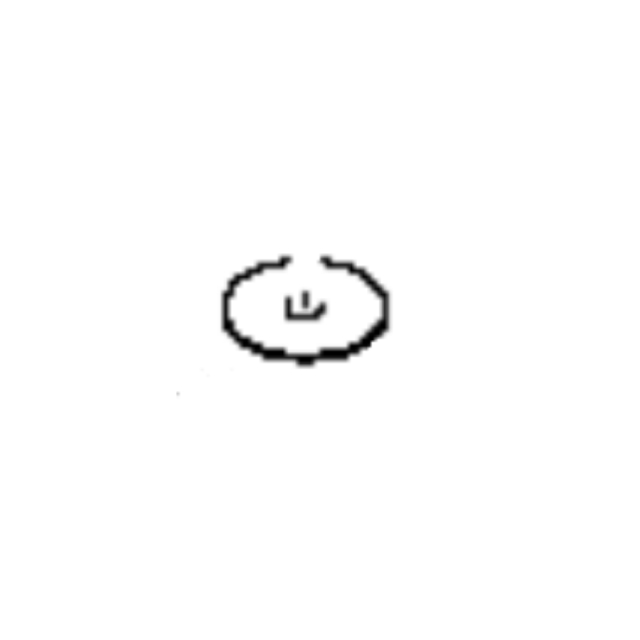 Unterlegscheibe 1/16