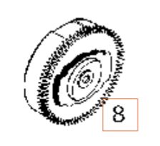 Handstart-Schwungradbaugruppe 5324292-36