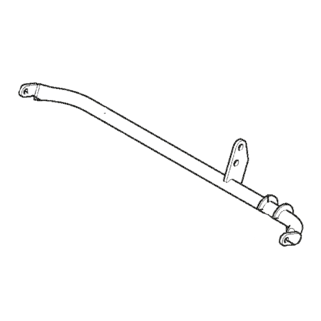 Vorderrohr, Kpl Grau 5354688-01