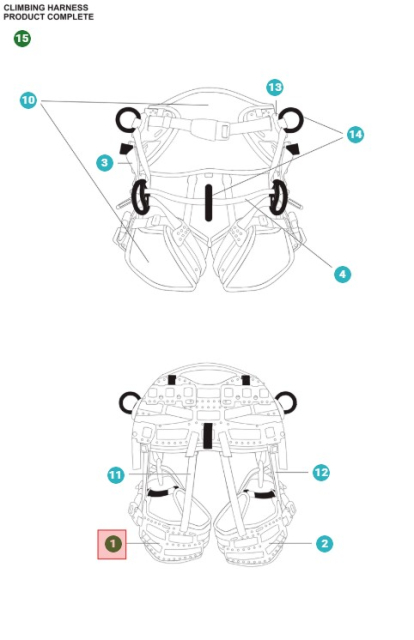 Beinschlaufe links 5367699-01