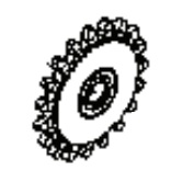 Zahnrad, Zwischenlauf 35 Teilung 5391128-33