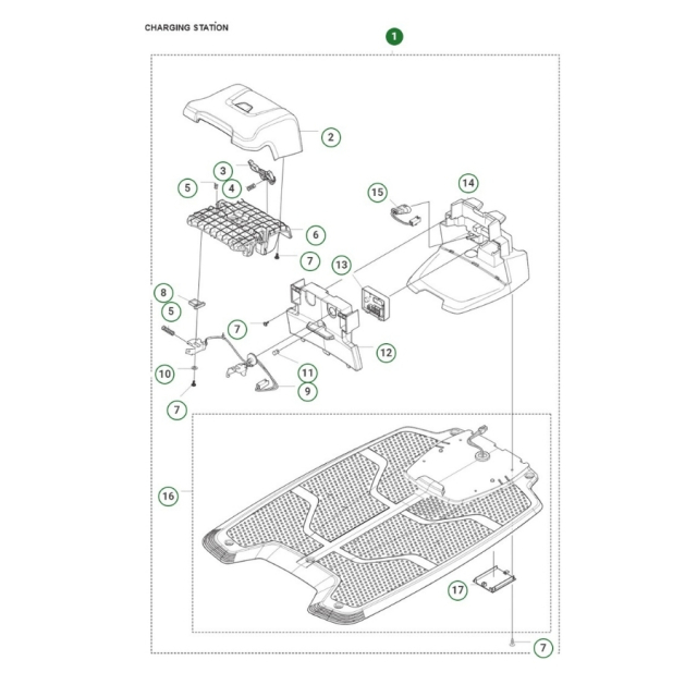Ladestation Automower R6V, 308V, 312V