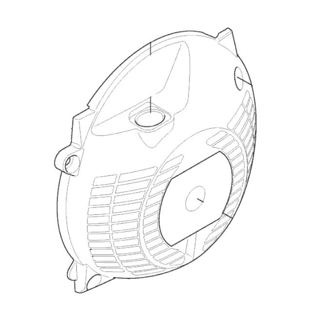 Anlassergehäuse 5440958-04