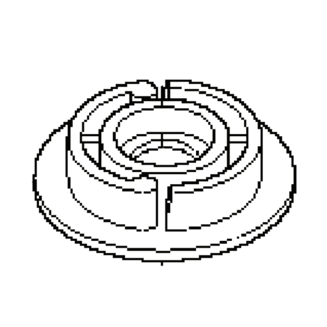 Starterriemenscheibe, oben