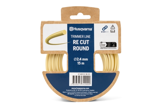 Husqvarna trimmerlina recut