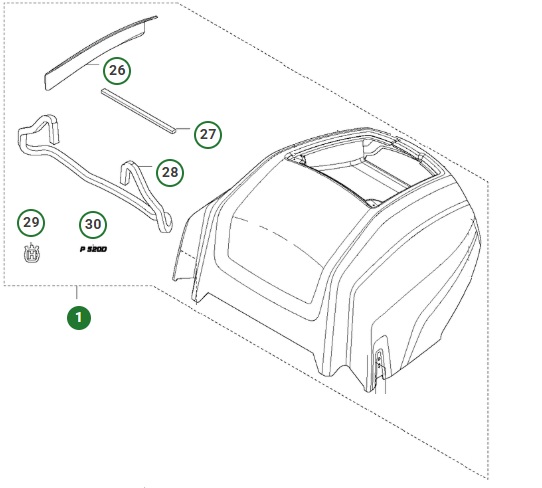 Motorhaube 5757500-01