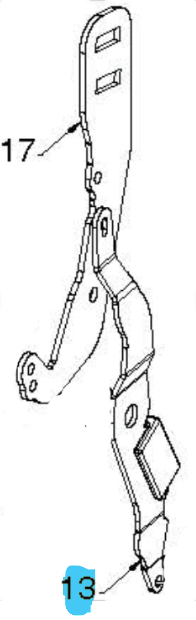 Arm An Riemenscheibe 5797633-01