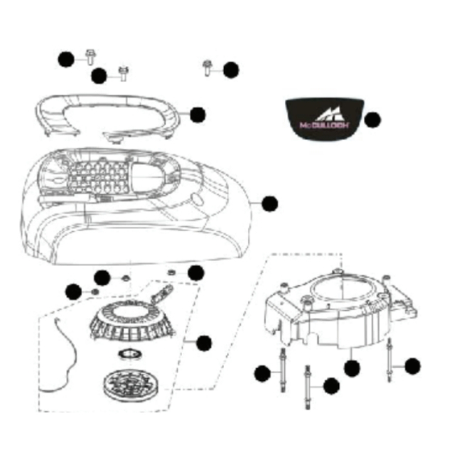 Abdeckungs-/Start-Kit 5798202-03