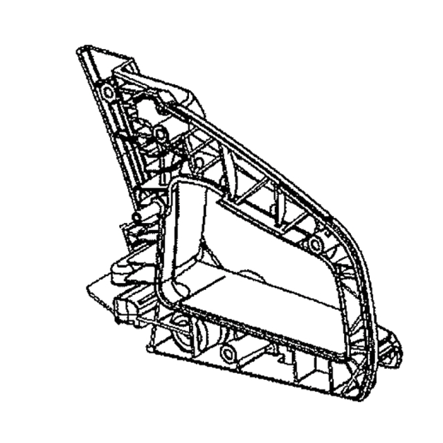 Hinterer Schranz Mit Overmold, Ba 5854094-01