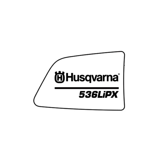 Aufkleber Husqvarna 536LiPX