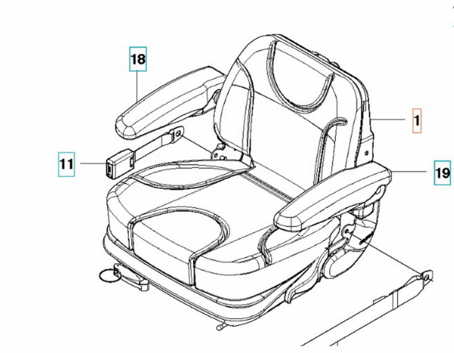 Sitz Kompl 5886120-01