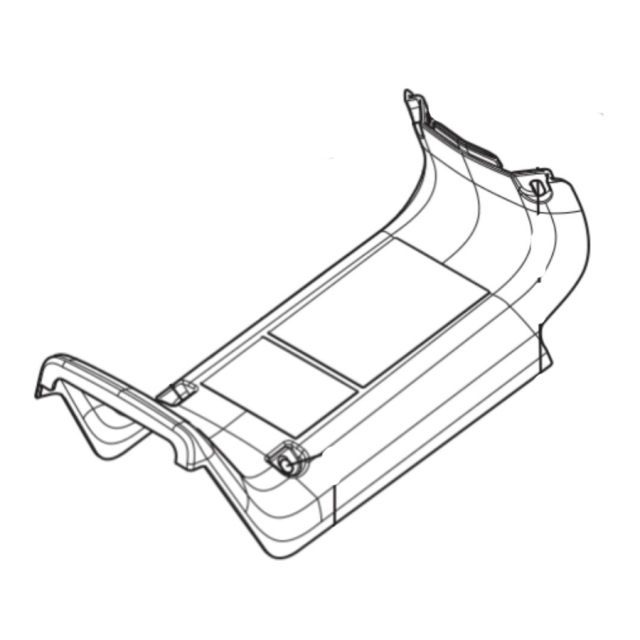 Abdeckung für den mittleren Kanal