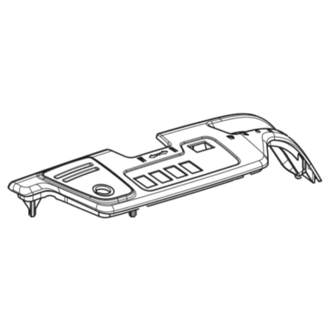 Abdeckung des Bedienfelds, oben 5894986-02
