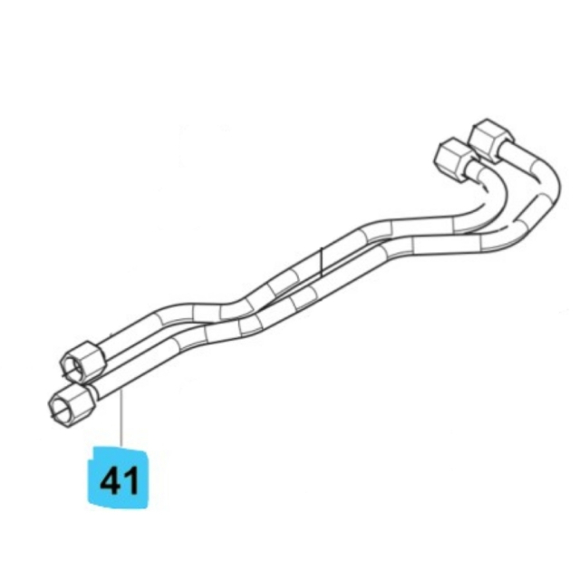Hydraulikrohr für Vfmu
