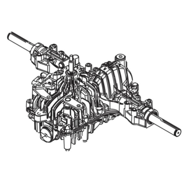 Getriebe Allrad hinten
