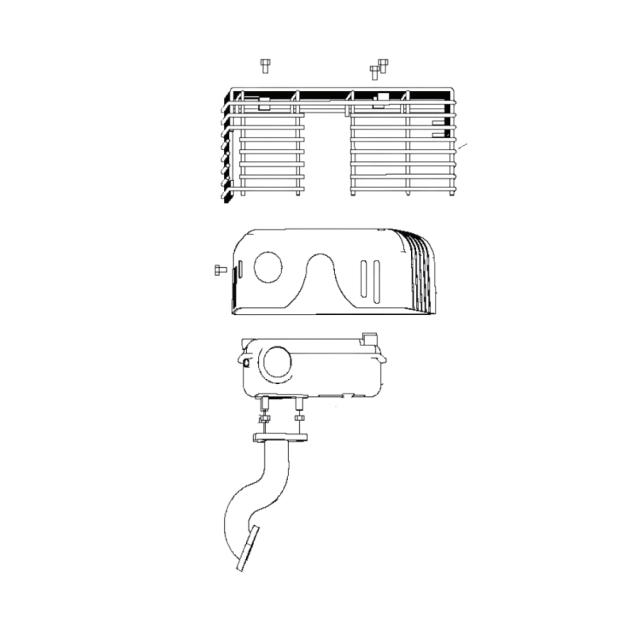 Schalldämpfer Komp 5898937-01