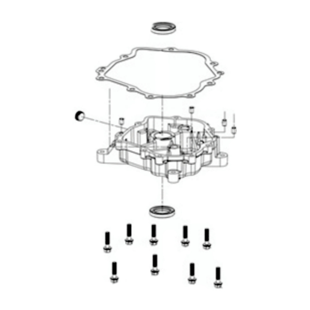 Service Kit Kit,Kurbelgehäuse,Abdeckung 5909679-01