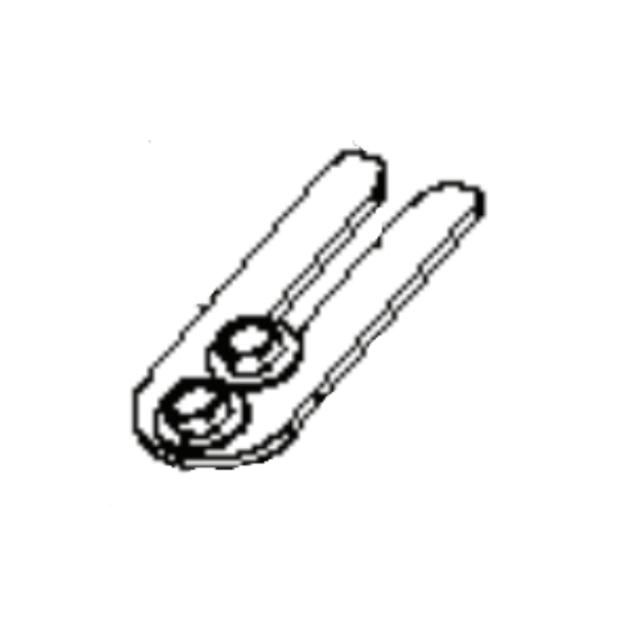 Führungsspannarm, schwarzes Zink 5929178-02