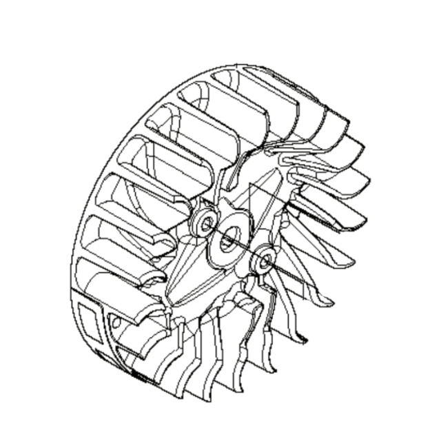 Schwungrad Kompl. D114 G 5932399-02