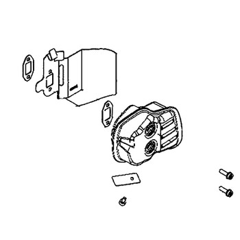 Schalldämpferbaugruppe