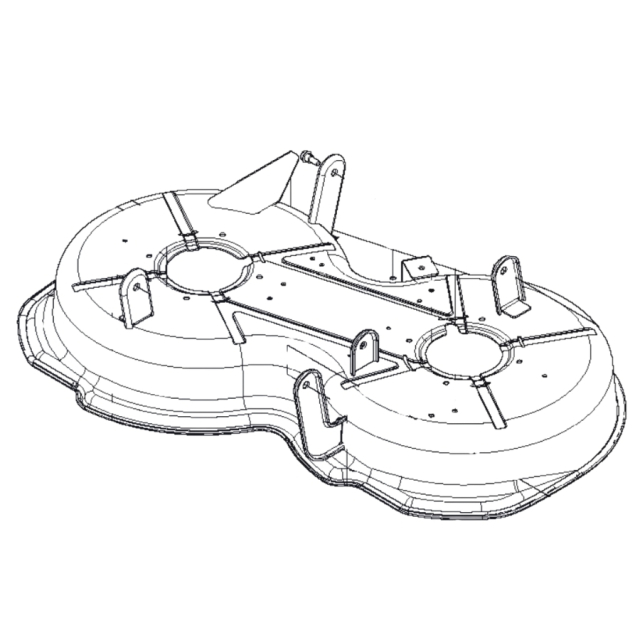 Schweißbaugruppe für Mähdeck