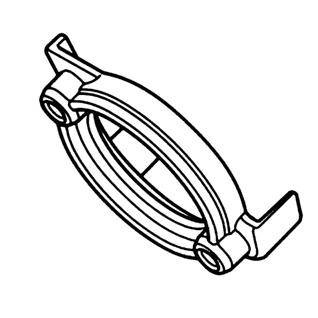 Flansch Ventilgehäuse 5949184-01