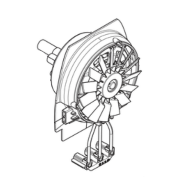 Motor komplett Adapter, 325Ilk
