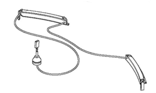 LED-Kabelbaum orange für Automower 520 EPOS, 550 EPOS