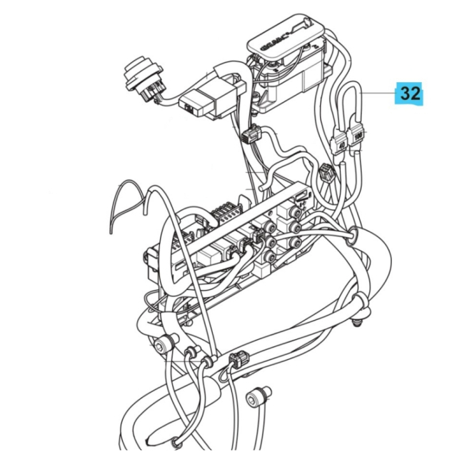 Verdrahtungsbaugruppe Netzteil W122