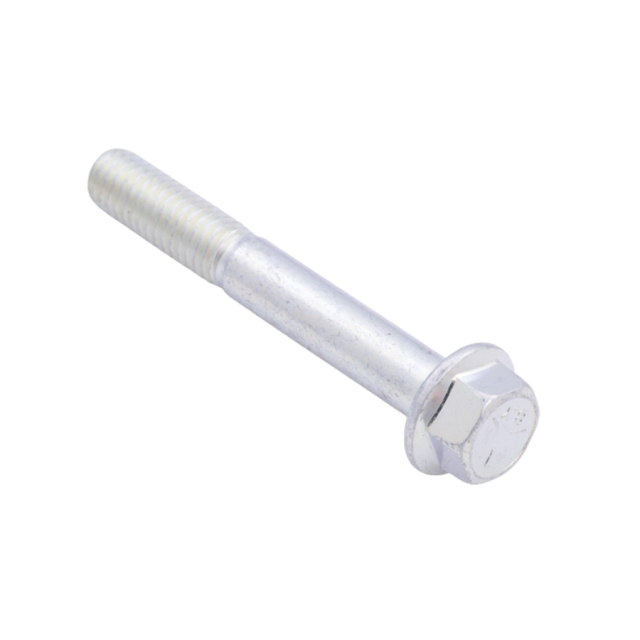 Schraube Sechskantkopf-Gewinde, Rollband mit Kragen 3/8-16 x 2-3/4 Zoll Gr5 klares Zink