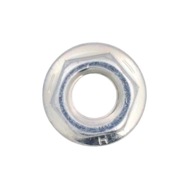 Unterlegscheibensechskant-Sicherungsmutter mit Flansch 3/8-16 x 0,765 Zoll klarem Zink