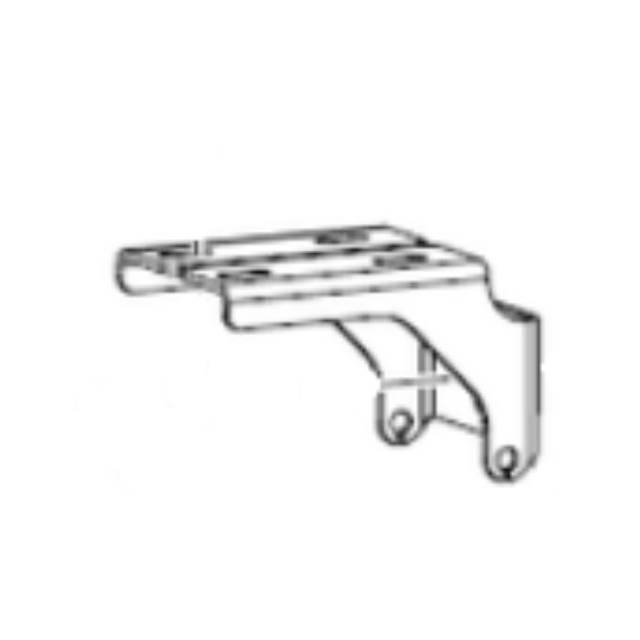 Halterung z300/z400/z500 Kraftstofftank vorne Halterung MS-431 schwarz (E-Coat)