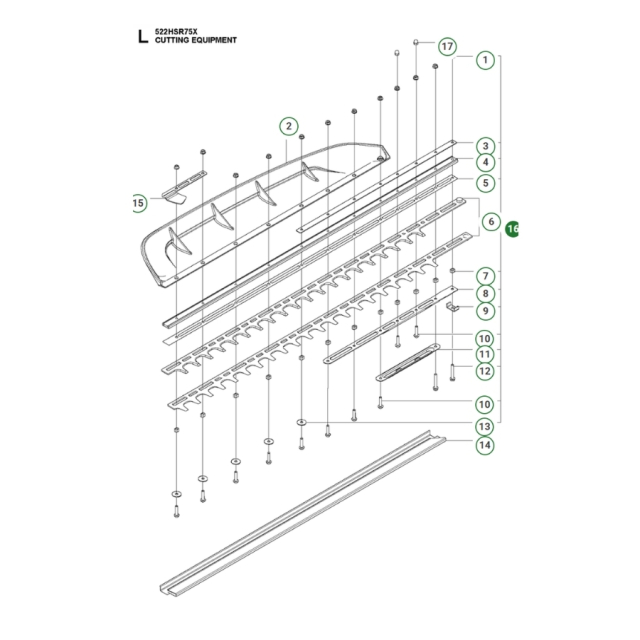 Mähdeck-Kit HSR75-X