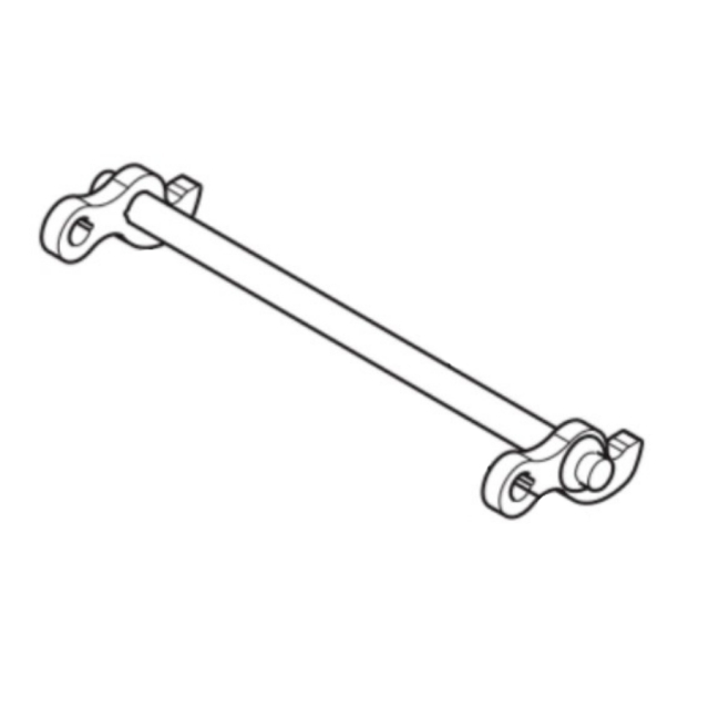 Riemenspanner-Baugruppe Welle