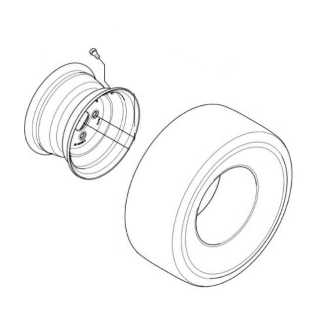 Radsatz 20x8-10